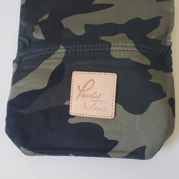 Pauly Jen Pebbled Genuine Leather Belt‎ Bag Clutch Black Convertible Minimalist - Picture 8 of 13